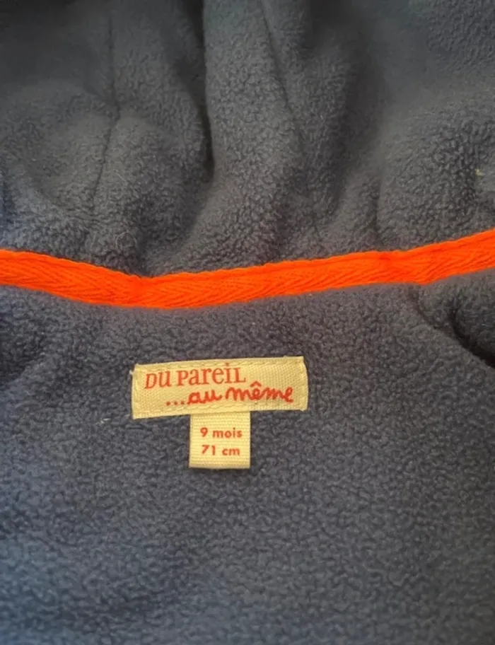 Veste polaire DPAM 9m - photo numéro 2