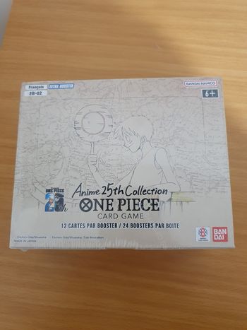 Display one piece 25 ans anniversaire EB02 fr 
