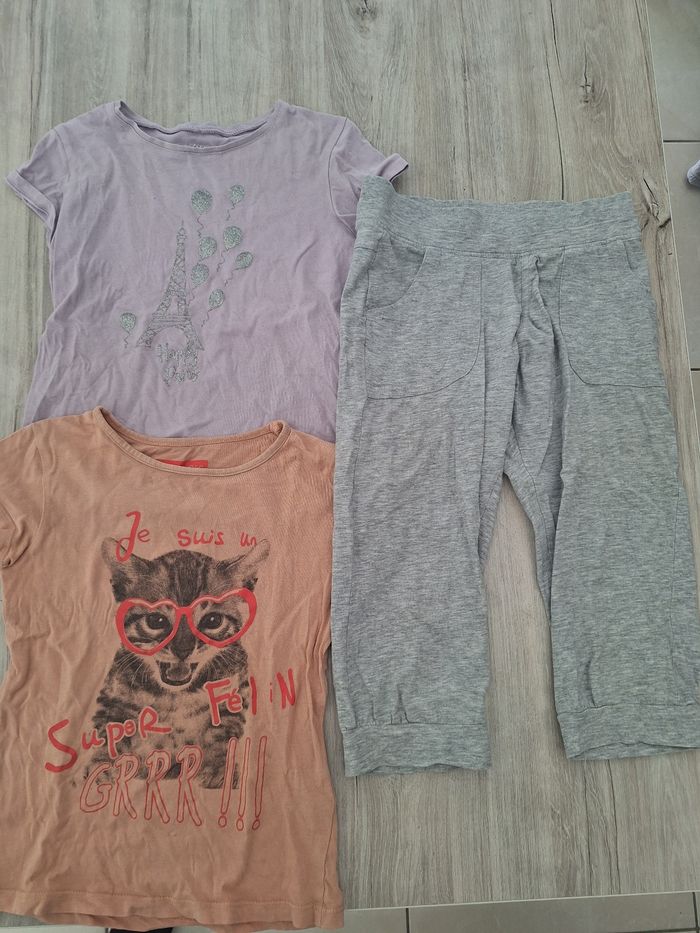 Lot 2 t-shirt 1 pantacourt