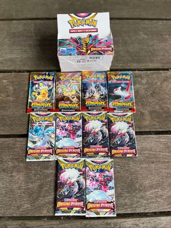 Lot 6 boosters eb11 + artset boosters ev08
