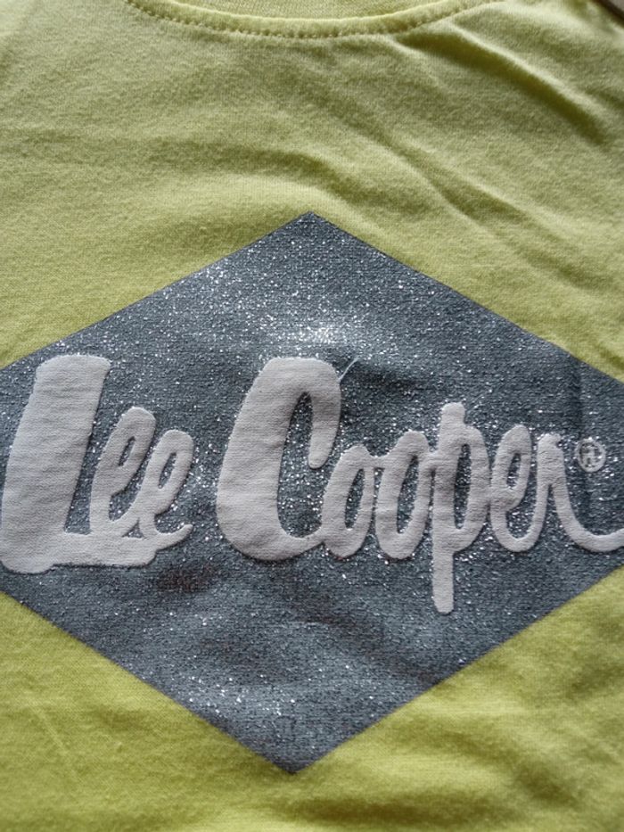Tee-shirt jaune Lee Cooper en 10 ans - photo numéro 3
