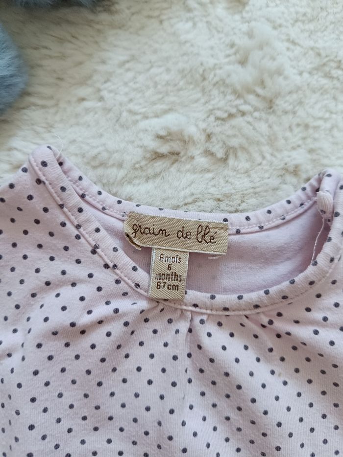 Tee shirt grain de blé 6 mois - photo numéro 3