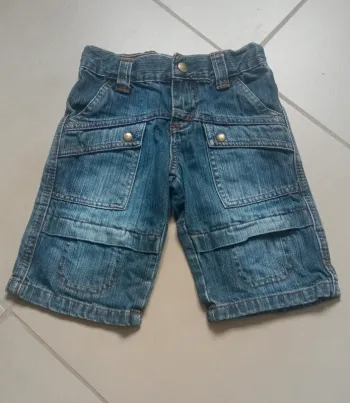Bermuda jean 3 ans