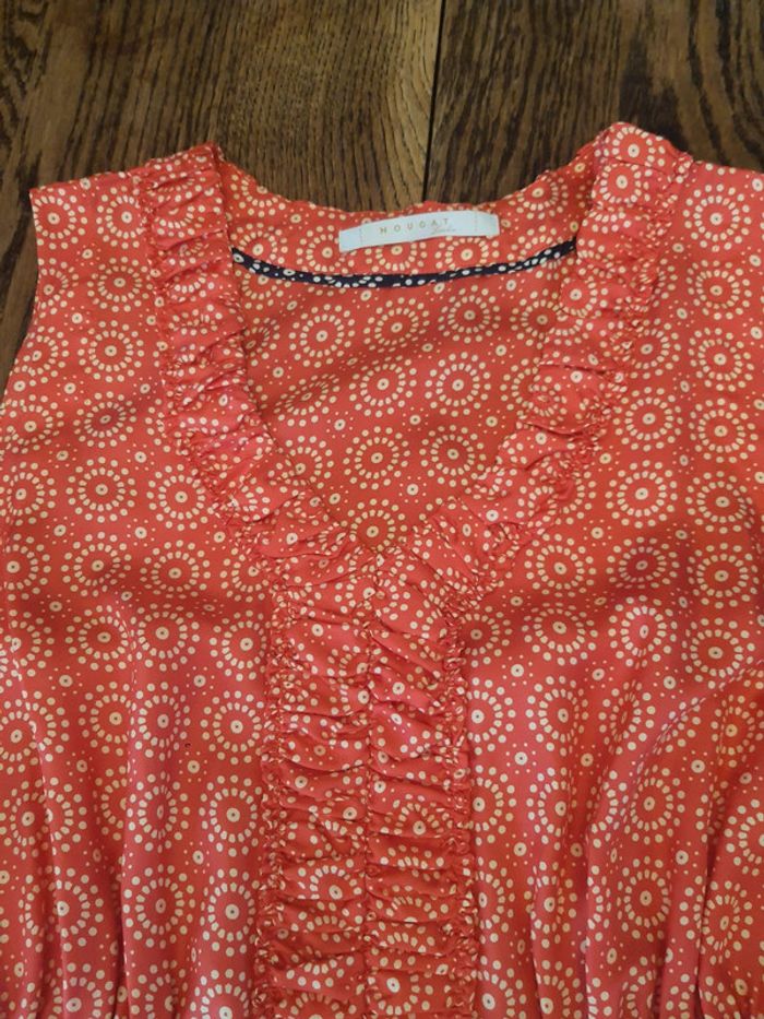 Jolie Robe Nougat London 100%soie taille 3 - photo numéro 16