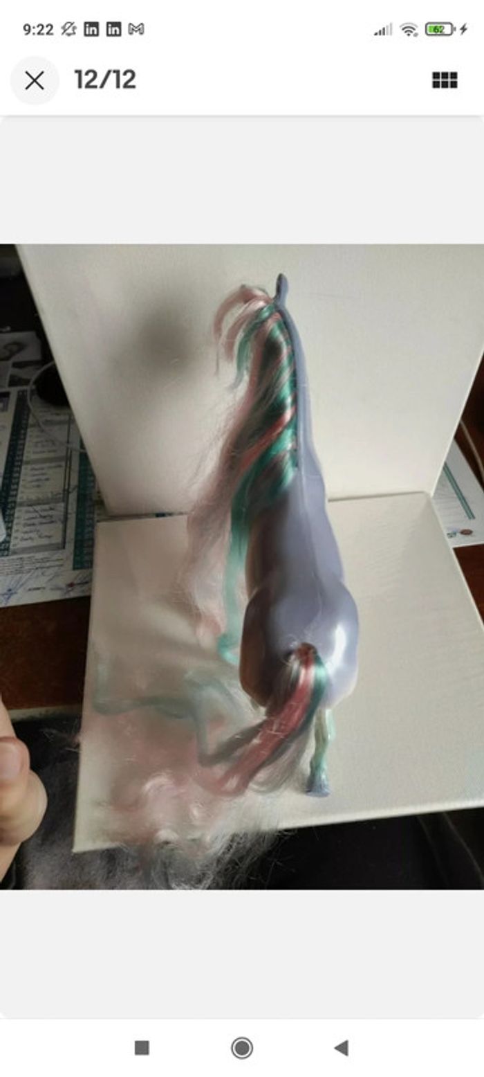 Horse kenner fashion star fillies anya  rare #geektradefashionstarfillies - photo numéro 12