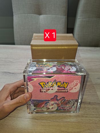 Protection acrylique display Pokémon aimantée épaisse de qualité premium