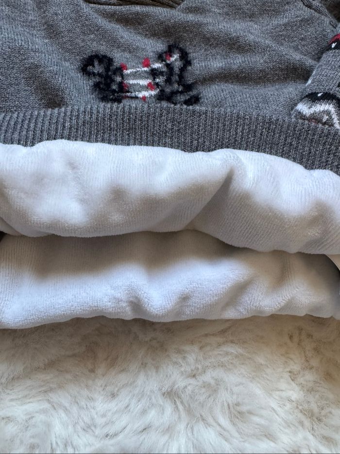 👕 pull très chaud hiver - bébé garçon - 9 mois - 71cm - très bon état - photo numéro 5