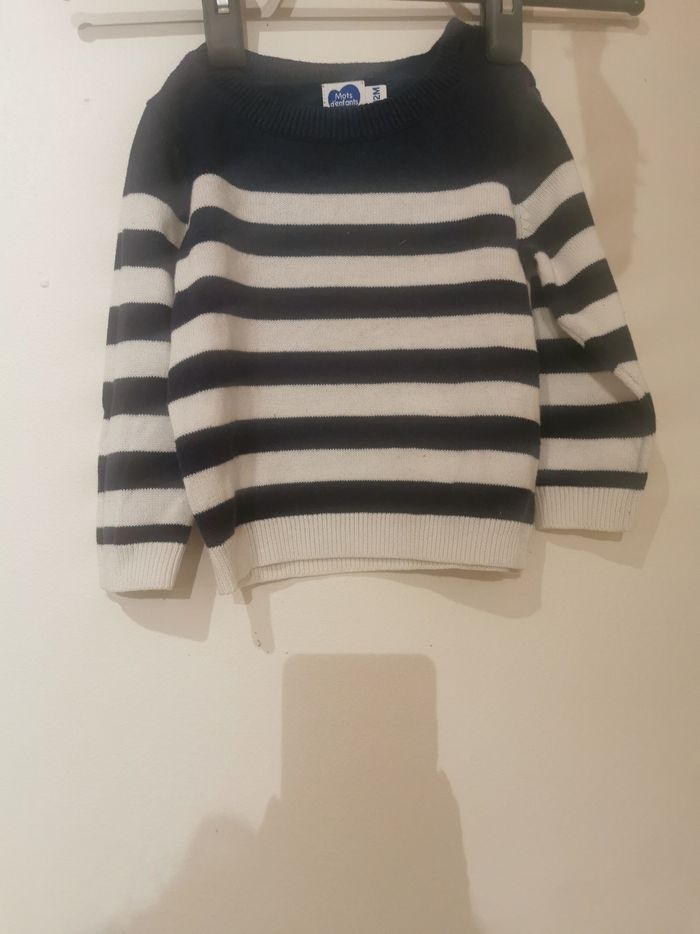 Pull mots d enfant t 12 mois