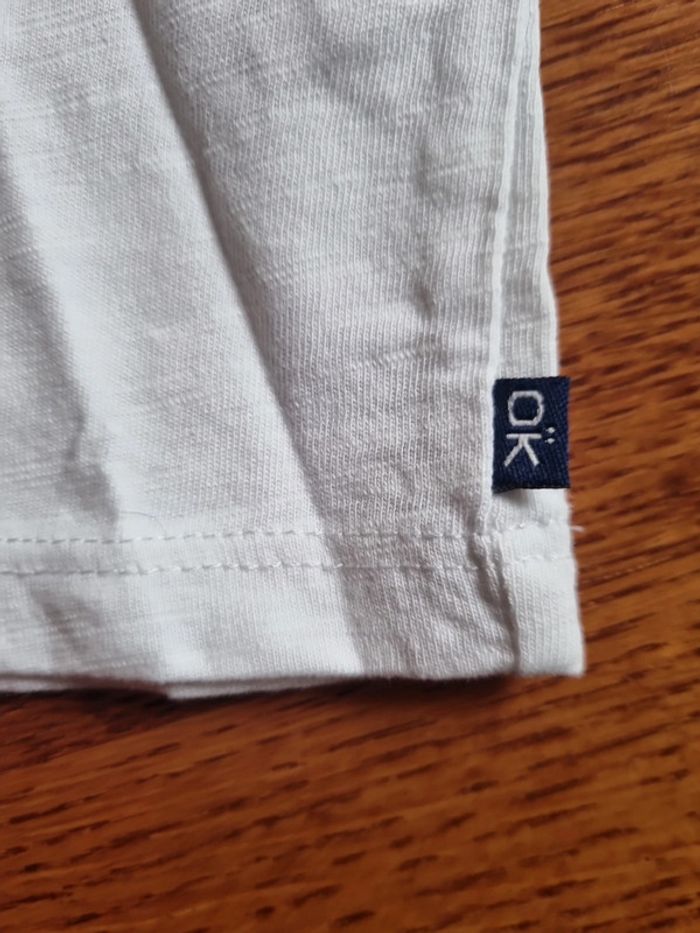 Tee-shirt blanc okaidi - photo numéro 2