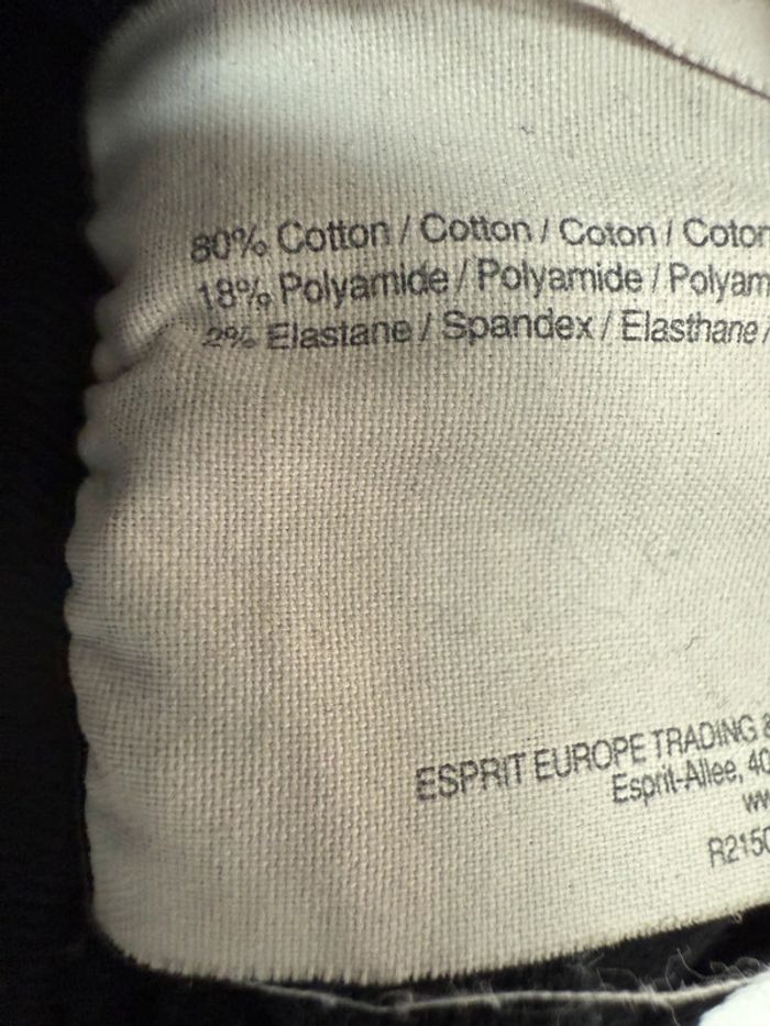 Pull en V sans manches Esprit noir en S - photo numéro 3