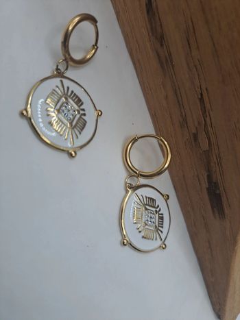 💎 Boucles d'oreilles en acier inoxydable ! 💎