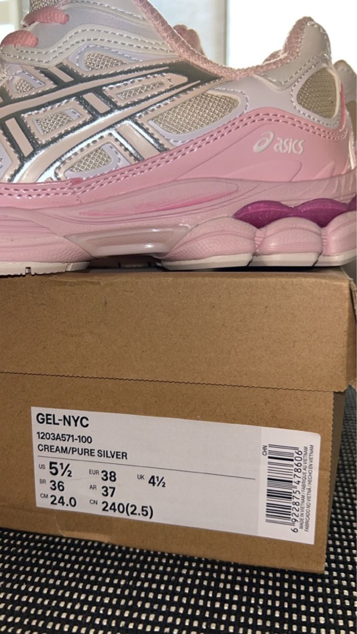 Asics Gel-Nyc Pink - photo numéro 8