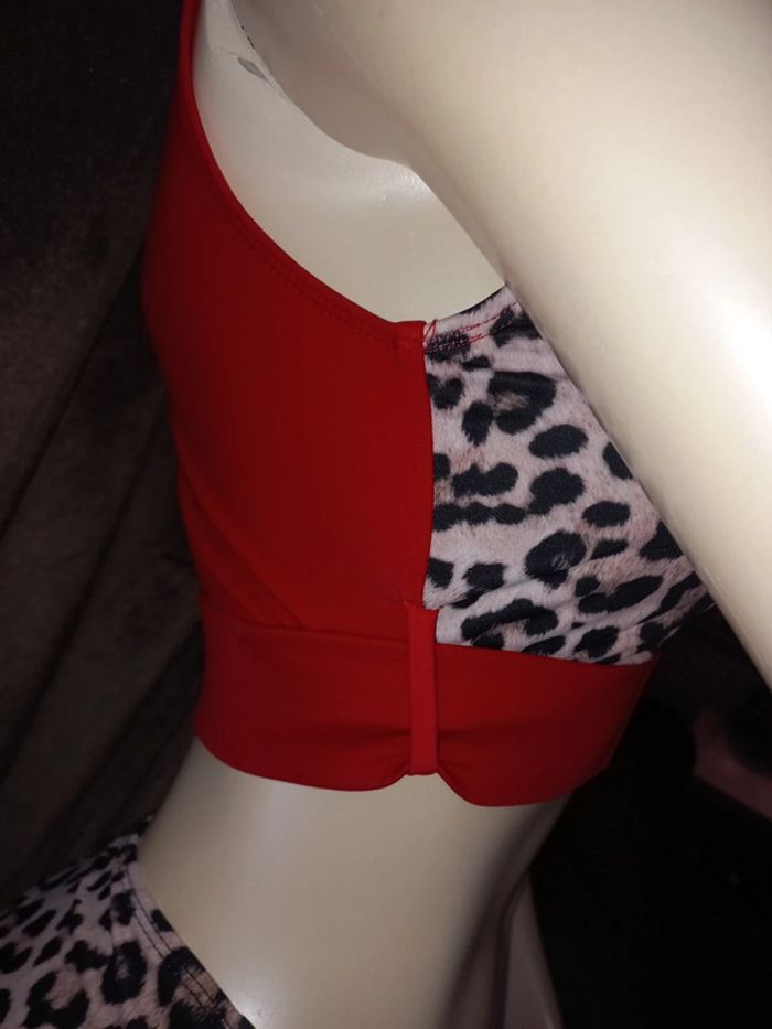 Maillot de bain 2 pièces neuf Taille S bicolore - photo numéro 9