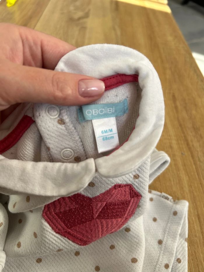 Pull à pois 6 mois - photo numéro 2