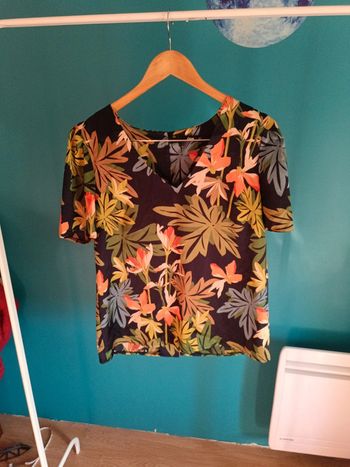 Blouse fleur