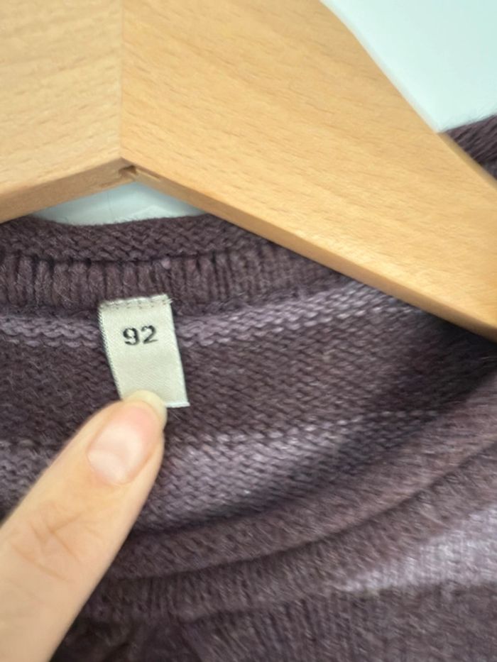 Pull sans manches Captain Tortue violet en 2ans - photo numéro 2