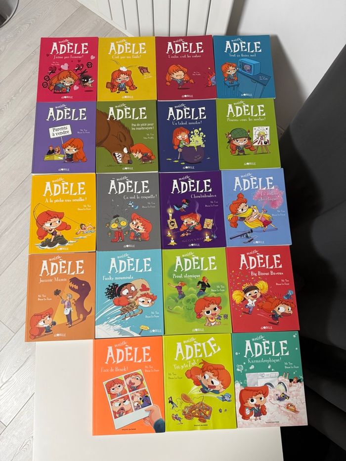 LOT EXCEPTIONNEL - INTÉGRALE Mortelle Adèle - photo numéro 7