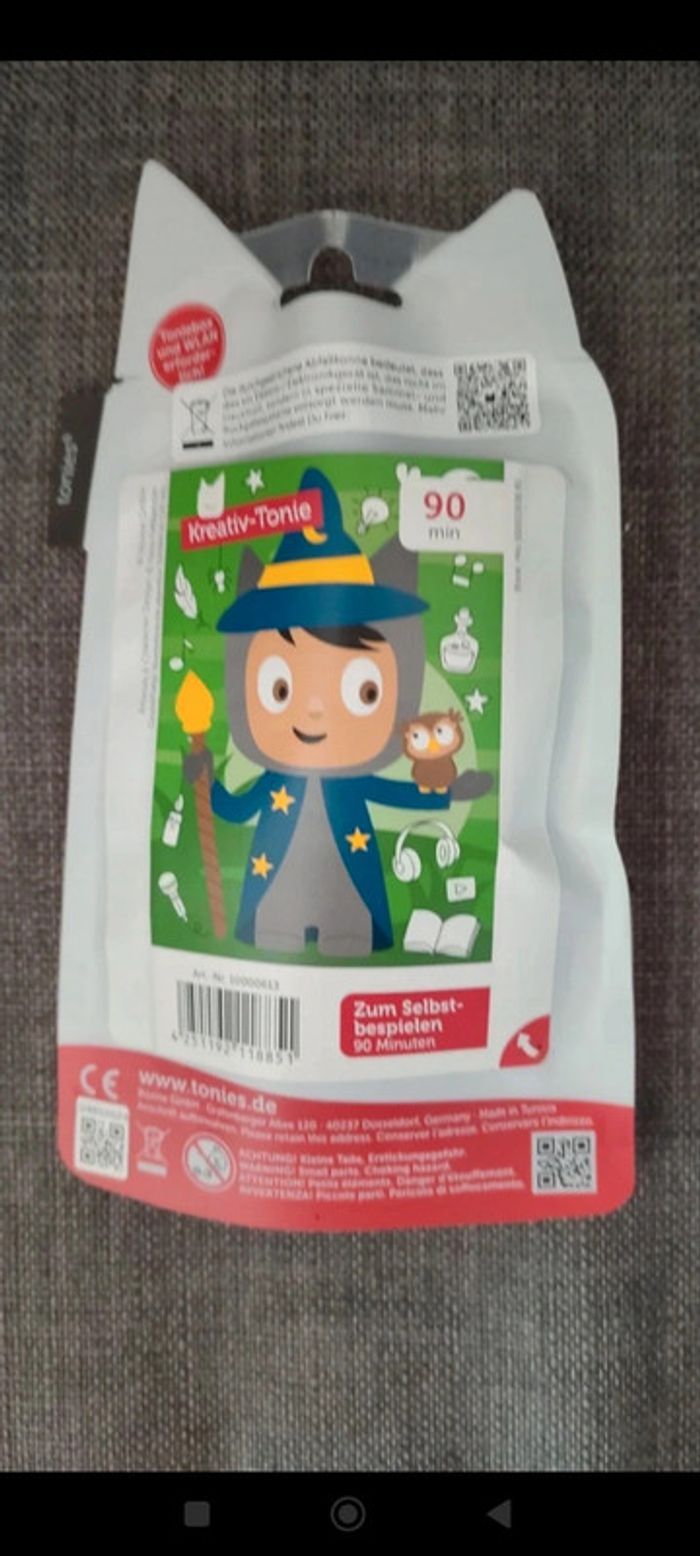 Tonies créatif magicien / sorcier neuf - photo numéro 2