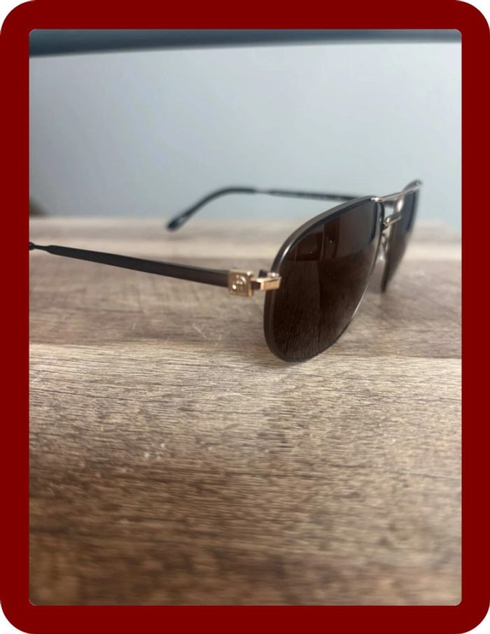 Lunette de soleil Jean Patou modèle aviateur 2000’ branche fine - photo numéro 8