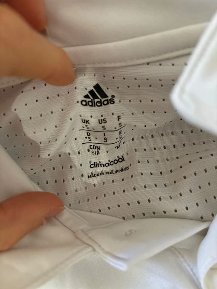 Tee shirt polo de sport adidas - photo numéro 3
