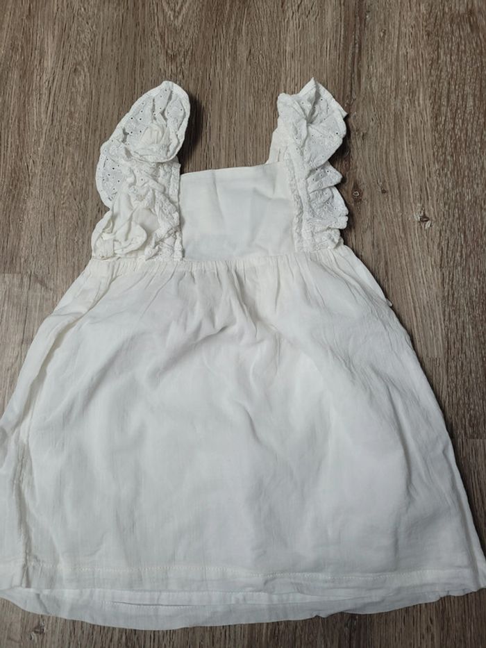 Robe blanche 18 mois