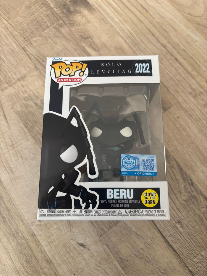 Funko Pop Beru Solo Leveling #2022 Glow in the Dark