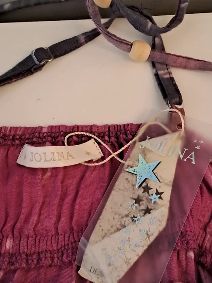 Débardeur ton violet - Marque Jolina - Taille 38 - Style vintage - Neuf avec étiquette. - photo numéro 9