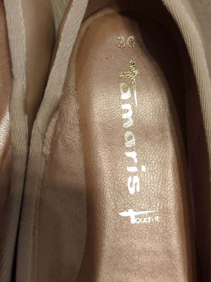 Ballerines Tamaris taille 36 cuir - photo numéro 3