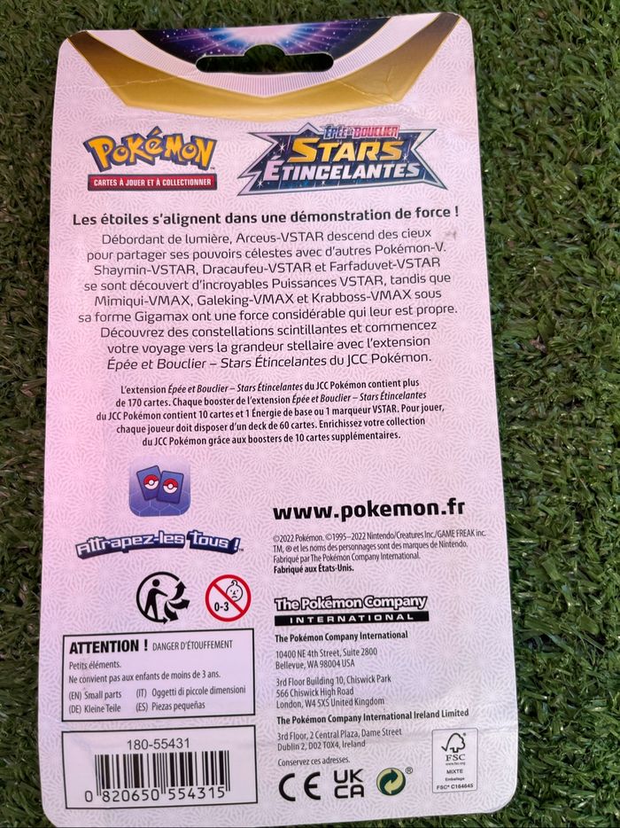 Artset Blister Booster EB 09 stars étincelantes - photo numéro 3