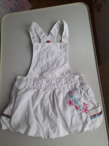 Robe à bretelles fille été 