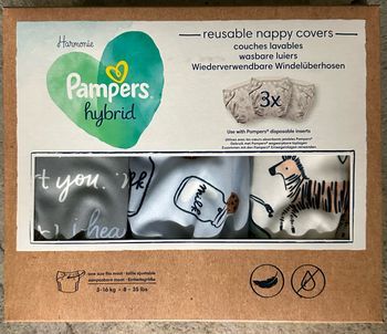 Couches hybrid Pampers par 3 taille ajustable