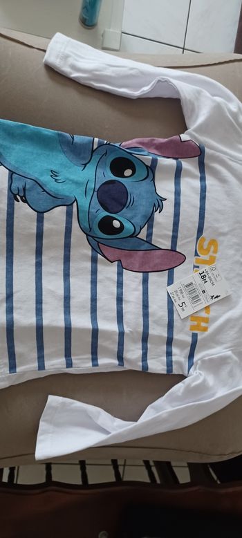 Très joli t-shirt manches longues bébé fille T 18 mois
