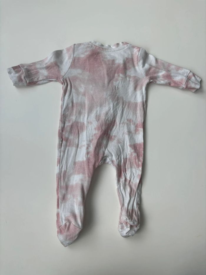 Pyjama gap rose et blanc 3 mois - photo numéro 2