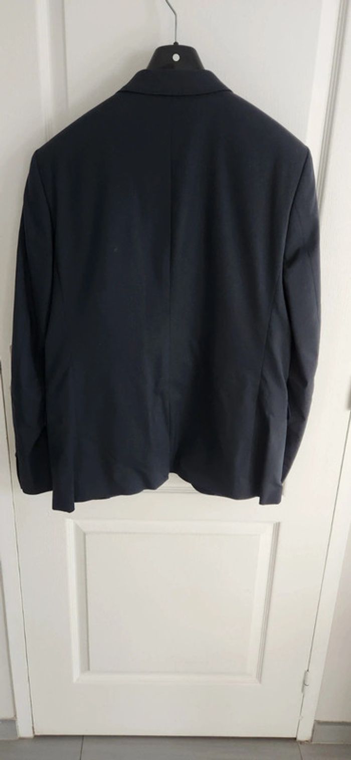 Veste de Costume Celio Bleu Nuit Gris - photo numéro 2