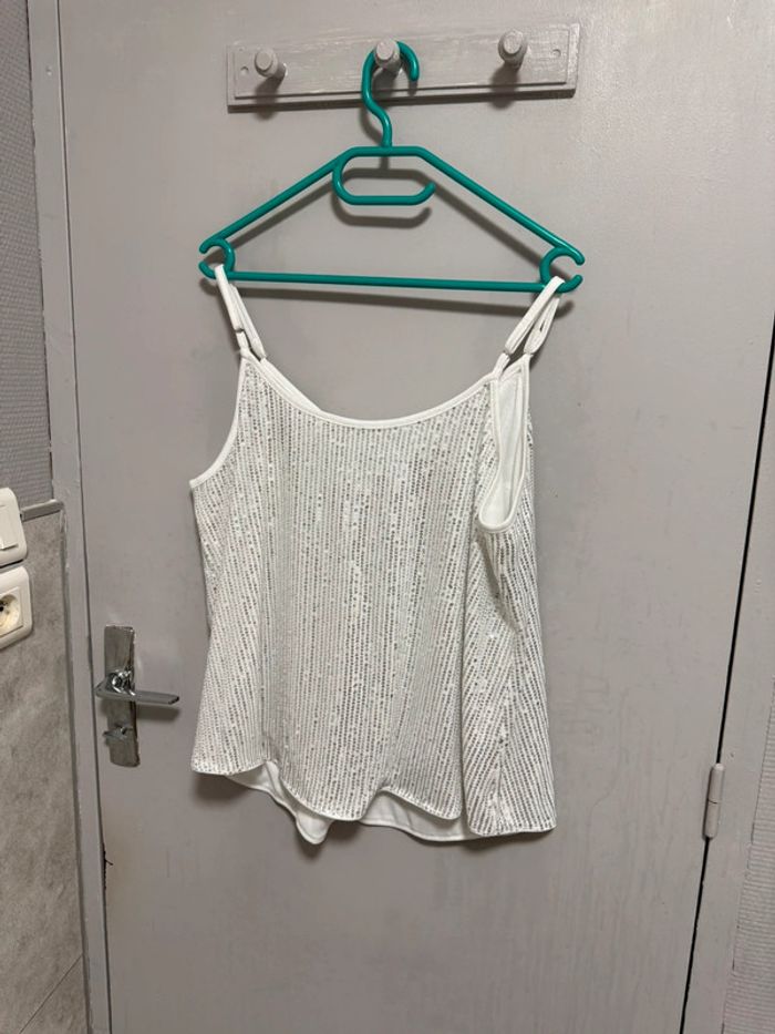 Débardeur à strass taille 0XL - photo numéro 3