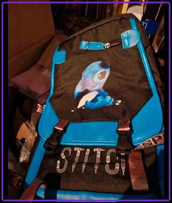 Sac d école  à dos stitch neuf