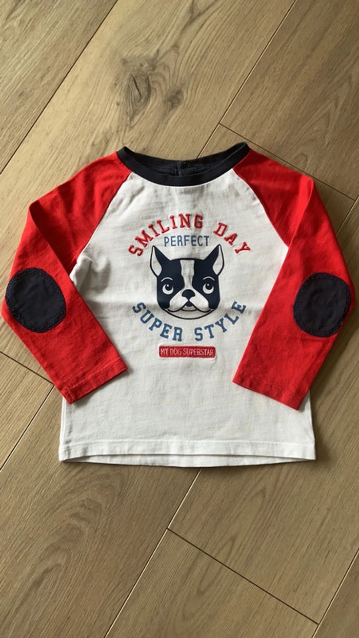 T-shirt manches longues bébé garçon 23 mois