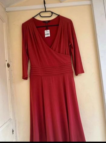 Robe cérémonie neuve El Corte Inglés – Taille XL / 42 – Mariage, baptême, chic