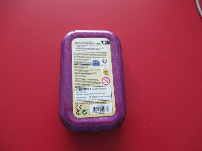 Mini tins Ecarlate et Violet  Fable Nébuleuse Boîte Fortusimia - photo numéro 5
