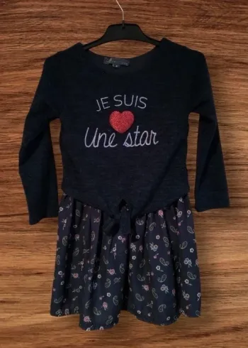 Robe "Je suis une star" - 4 ans