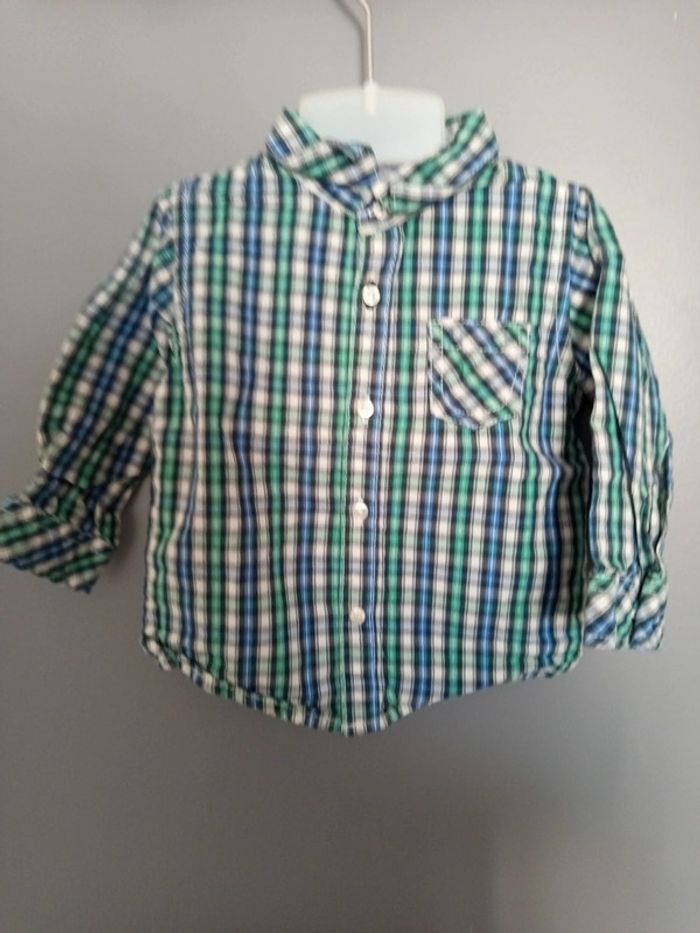 Lot chemise 6 mois - photo numéro 2