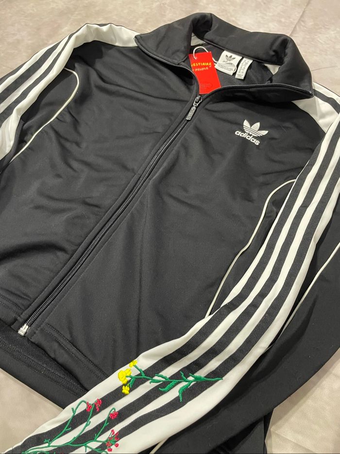 Veste de survêtement Adidas Originals Firebird Floral - photo numéro 4