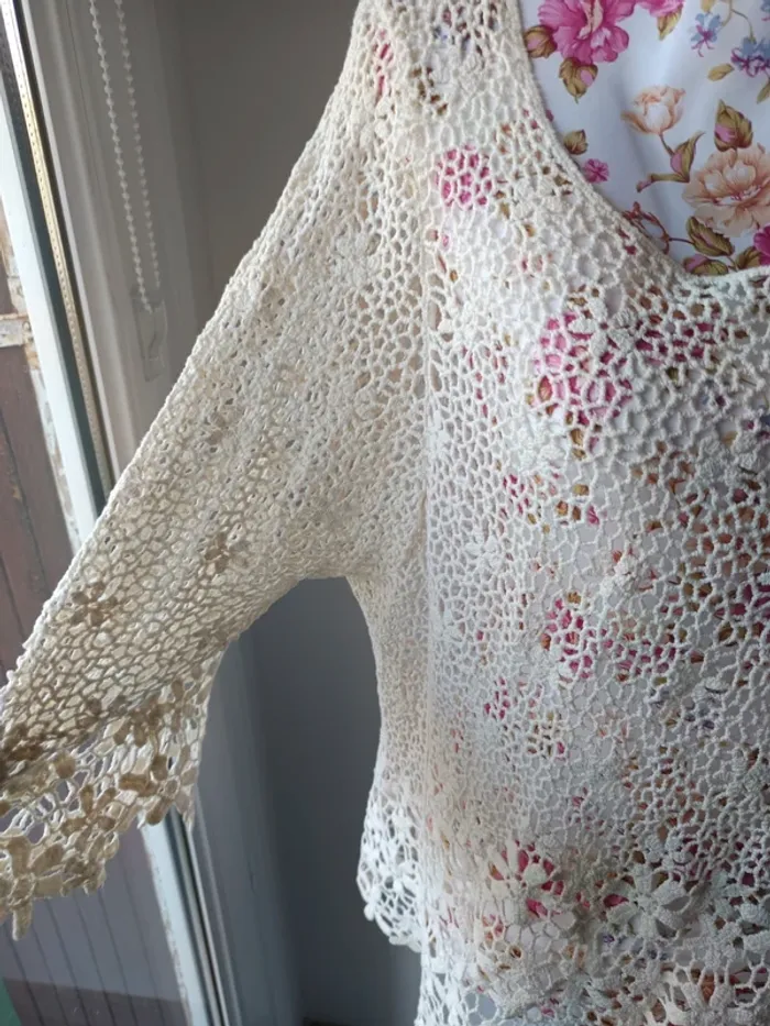 Blouse façon crochet - photo numéro 2