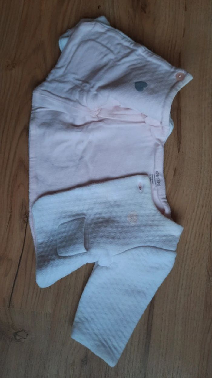 Ensemble robe et gilet Obaibi 1 mois - photo numéro 3