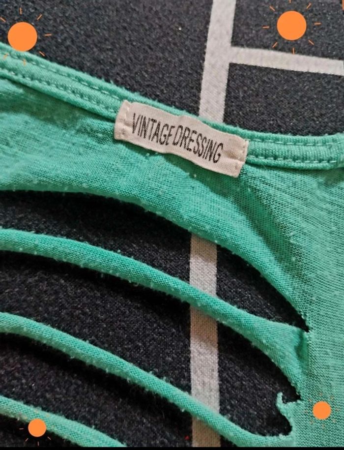 Haut vert TU - photo numéro 3