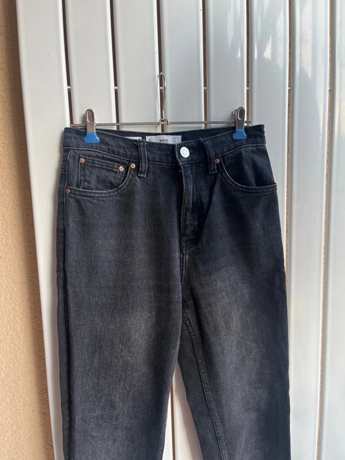 Jean noir droit Mango - Taille 34 - Très bon état