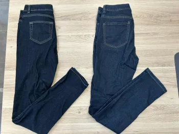 Lot de 2 pantalons jeans taille 38