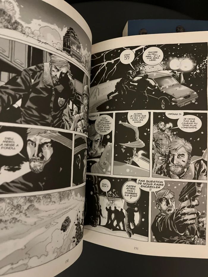 Lot de 2 BD bande dessinée Walking Dead pour lecteurs avertis - photo numéro 4