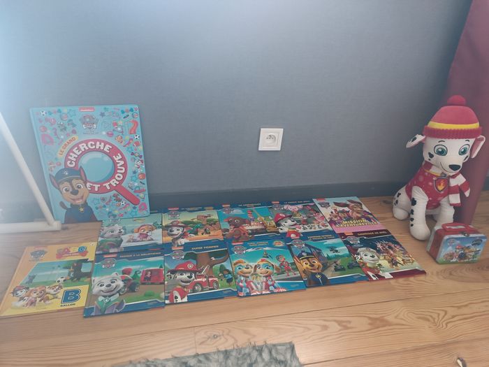 Lot Pat patrouille livres peluche memory neufs