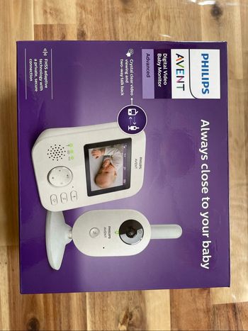 Babyphone vidéo Philips Avent – Parfait état – Avec emballage d’origine